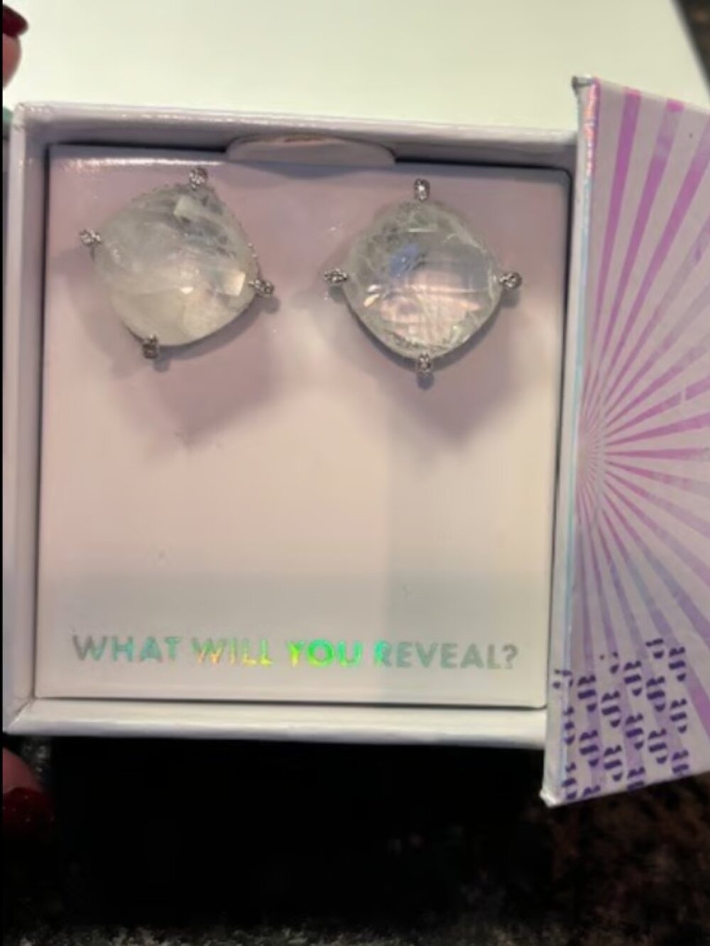 Bomb Party ER20251 You Are Precious and Rare Earrings